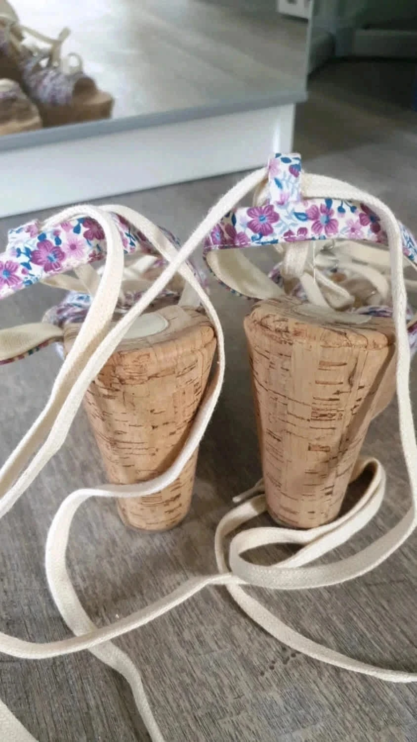 Texto 38 wedge sandals – photo 8